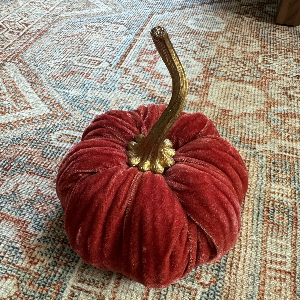 FREE Halloween GIFT with purchase - Velvet Pumpkin